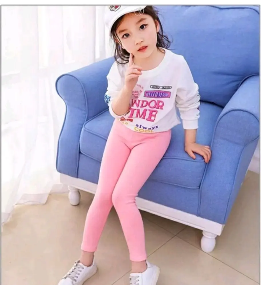celana leging anak bahan rayos soft ukuran s-xxl/2-13 Th / Legging Anak Perempuan / Celana Legging Anak