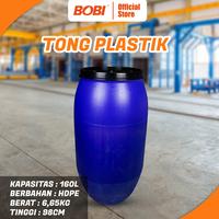 Gambar Tong Plastik 160L Baru - Tong Air Plastik dengan Tutup - 160L dari BOBI SHOP Kota Administrasi Jakarta Utara 1 Tokopedia