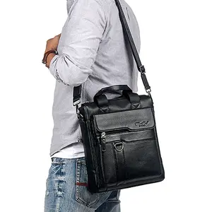 CHEER SOUL tas kantor kulit sapi asli ORIGINAL free 1 botol pembersih kulit / tas selempang pria kulit asli model diri