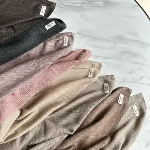 ANSYA HIJAB - Pashmina Viscose Textured Syal Jilbab  Muslim  Wanita