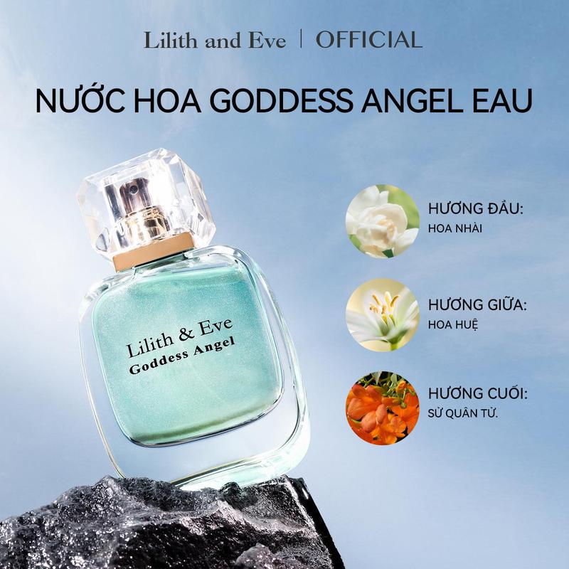 [Link Flash Sale Daily] Lilith and Eve Goddess Angel Eau de Perfume 30ml - tinh dầu nước hoa lưu hương cho body. Nữ Cosmetic Xịt Thơm Women