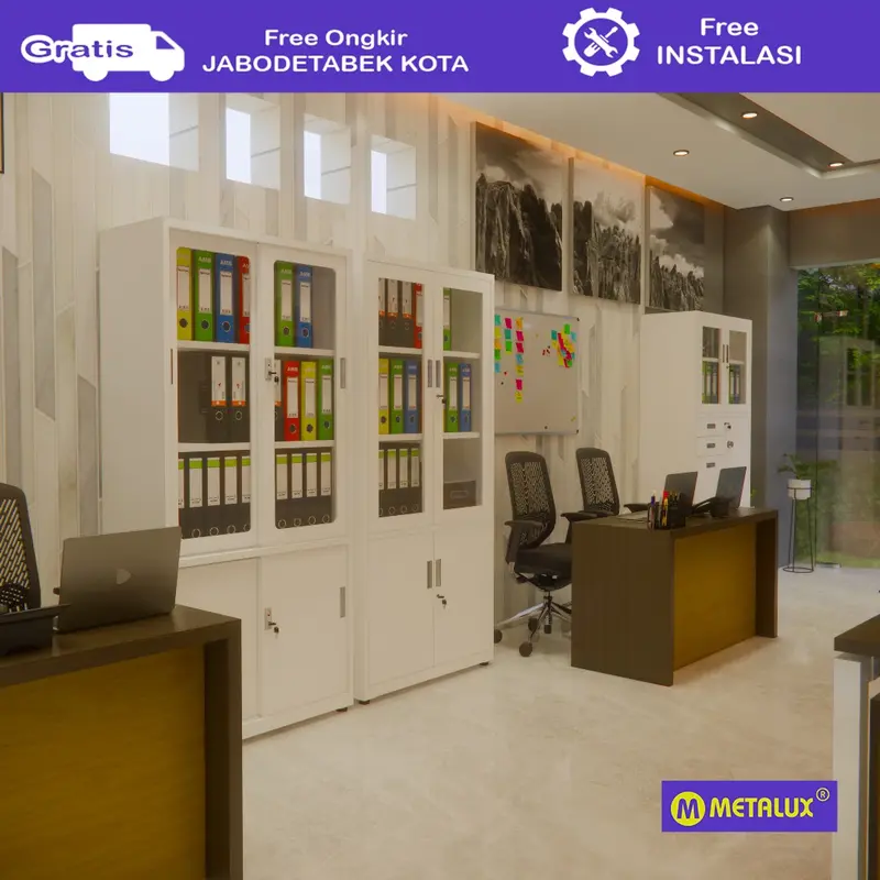 METALUX BUZEN - Lemari Kantor/Arsip | Metal Office Cabinet 2