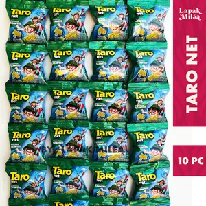 Taro Net Renceng Potato BBQ Seaweed 1 Renteng isi 10pc