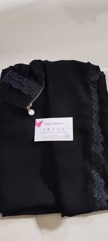 Product Review of Khimar tangan renda hitam manset renda Rezt Jetblack from 🍉**🍉 1