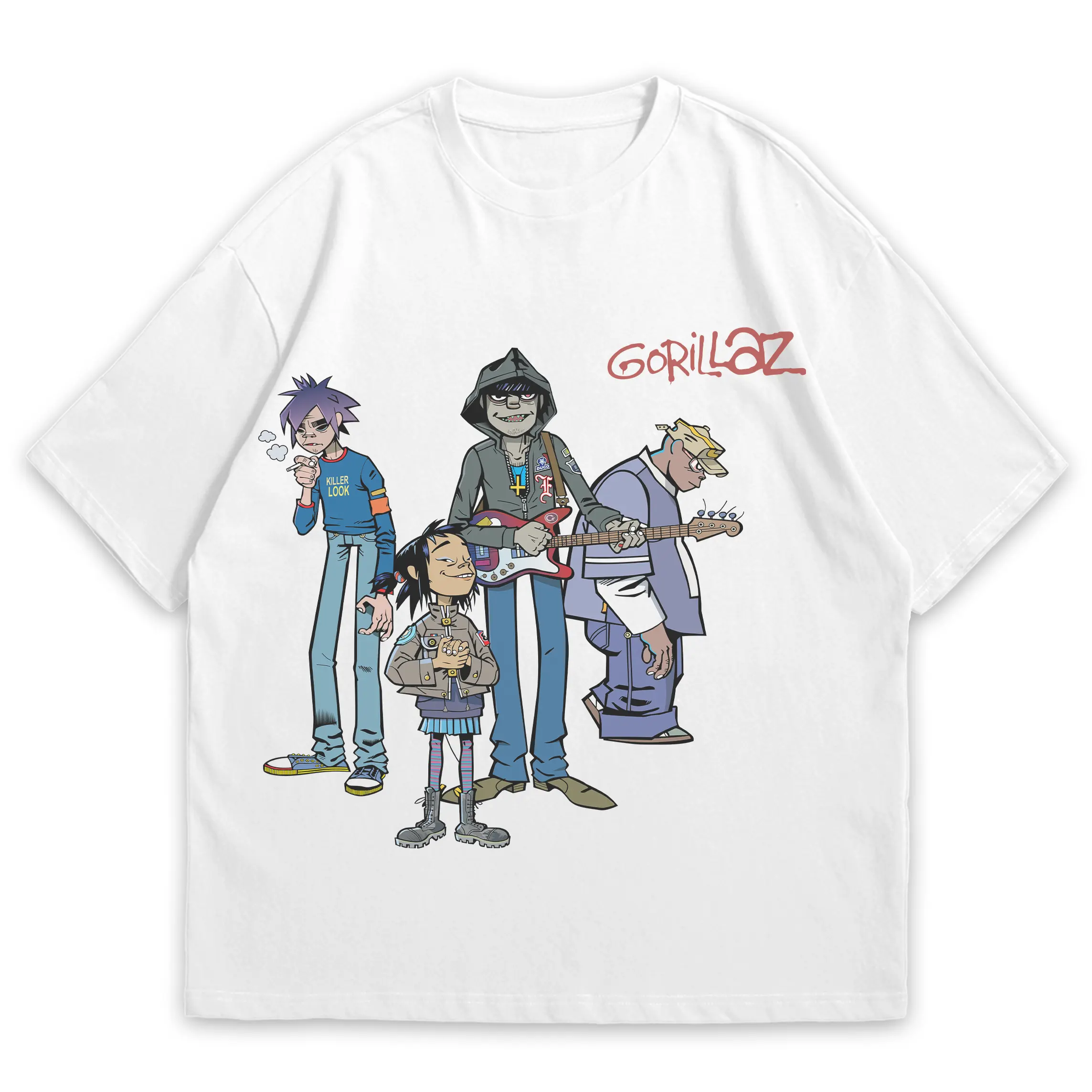 GORILLAZ | Oversized Tshirt 16s | FULLHOUSE ATTIRE