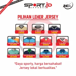 Variasi Tipe Leher - SPORT ID APPAREL Yang memiliki macam variasi