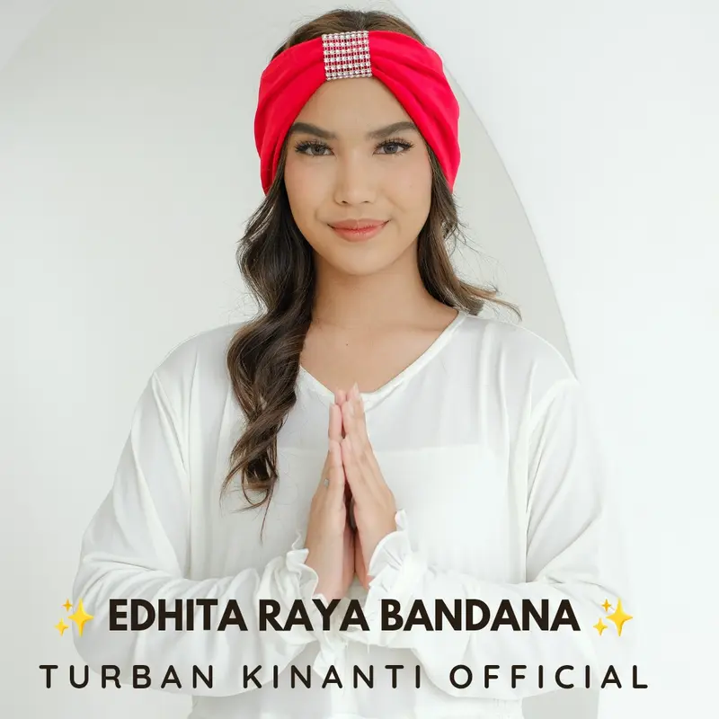 Bandana Series - Edhita Bandana Raya Beludru Premium 7