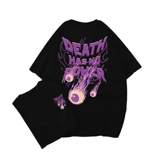 Koas Distro Unised Death Has No Power T-Shirt Lengan Pendek Baju Pria - wanita bisa cod Atasan Tshirt Unisex Lengan pendek