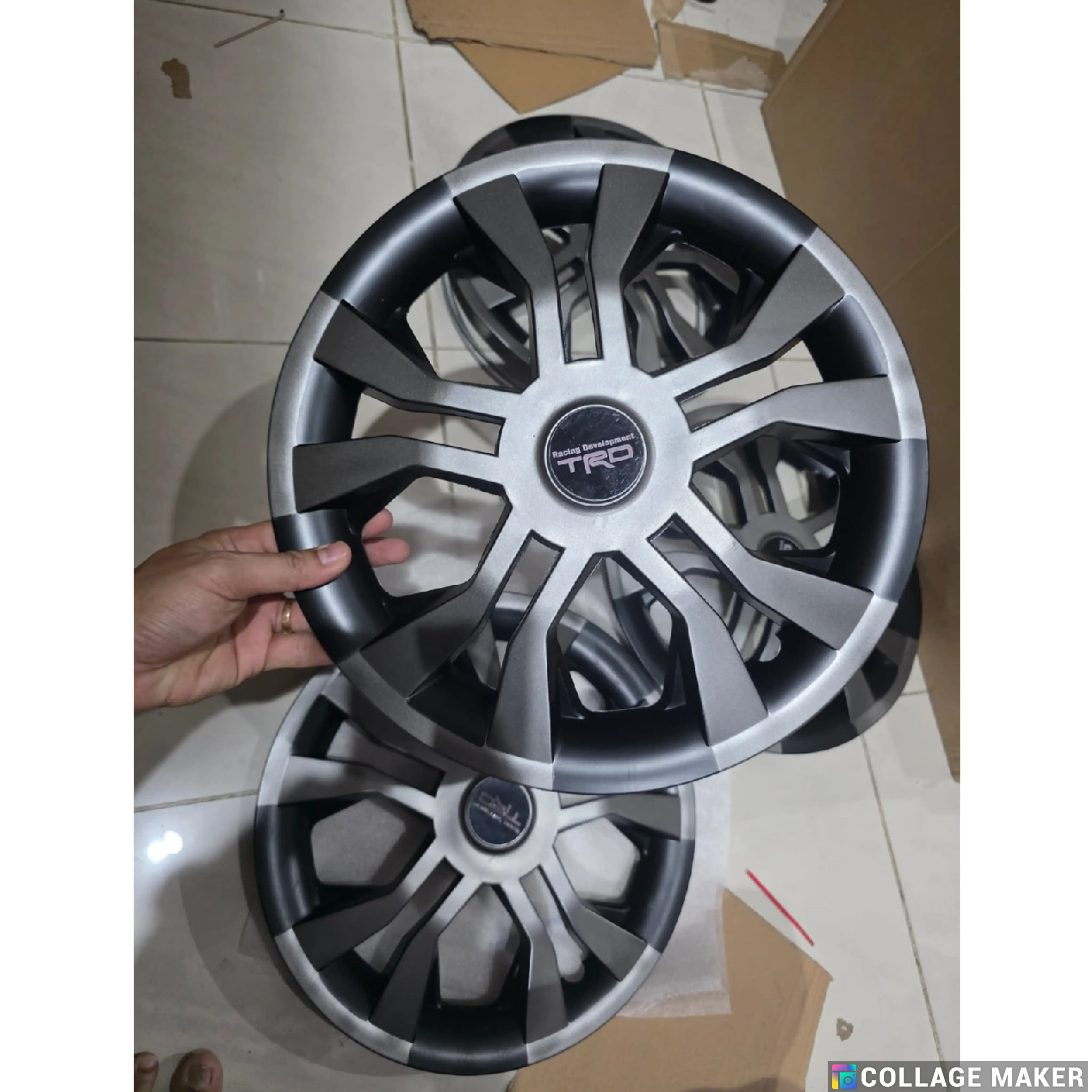 Dop velg TRD Abu R13/R14 mobil universal terbaru