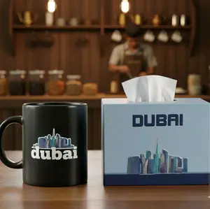 Dubai Cangkir dan Kotak Tisu Pasangan yang Pas untuk Ngopi Setelah Minum Kopi Terus Bersihkan Pakai Tisu