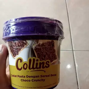 TANGERANG - 350gram COLLINS CHOCO CRUNCHY Selai Collins Coklat Crunchy Chocolate Default