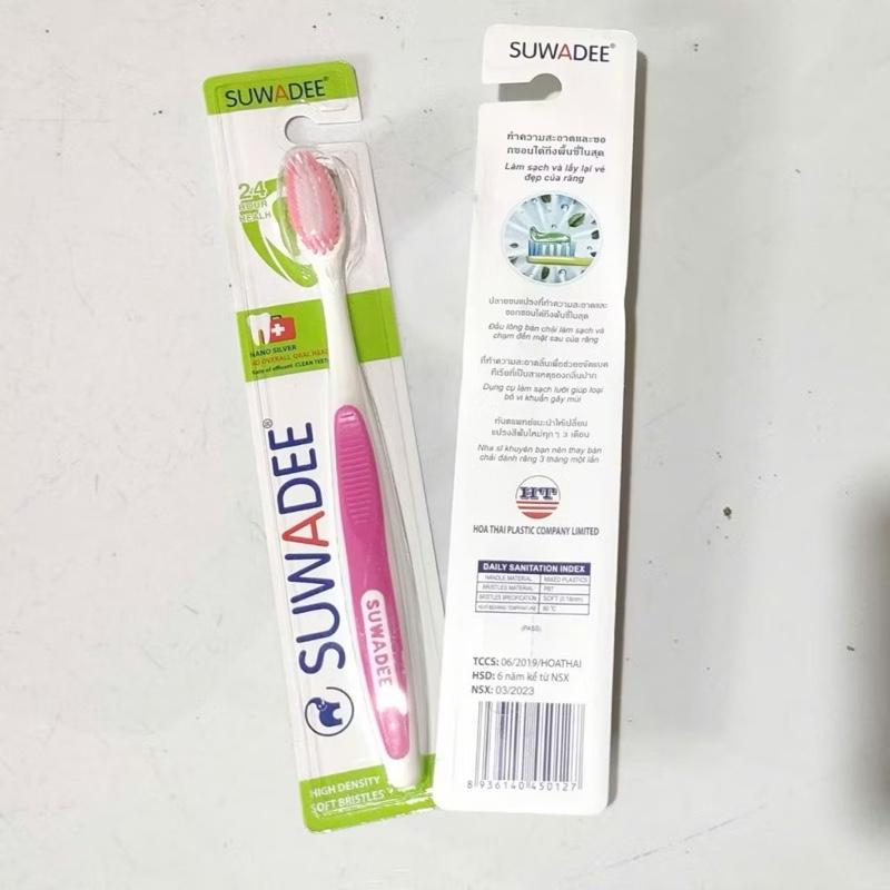 Product Introduction of Combo 10 cây Bàn chải giấy Suwadee đủ màu ( tặng 2 bàn chải bé) 4
