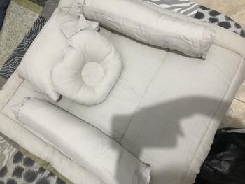 Product Review of KASUR BAYI SET Bantal Guling ANTI PEYANG DAN KELAMBU NAFA BABY Bed Cover Bayi Katun | Perlengkapan Tidur  Empuk dan Nyaman from P**9 2