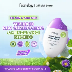 Facetology Triple Care The Acne & Oily Sunscreen Bundling Series