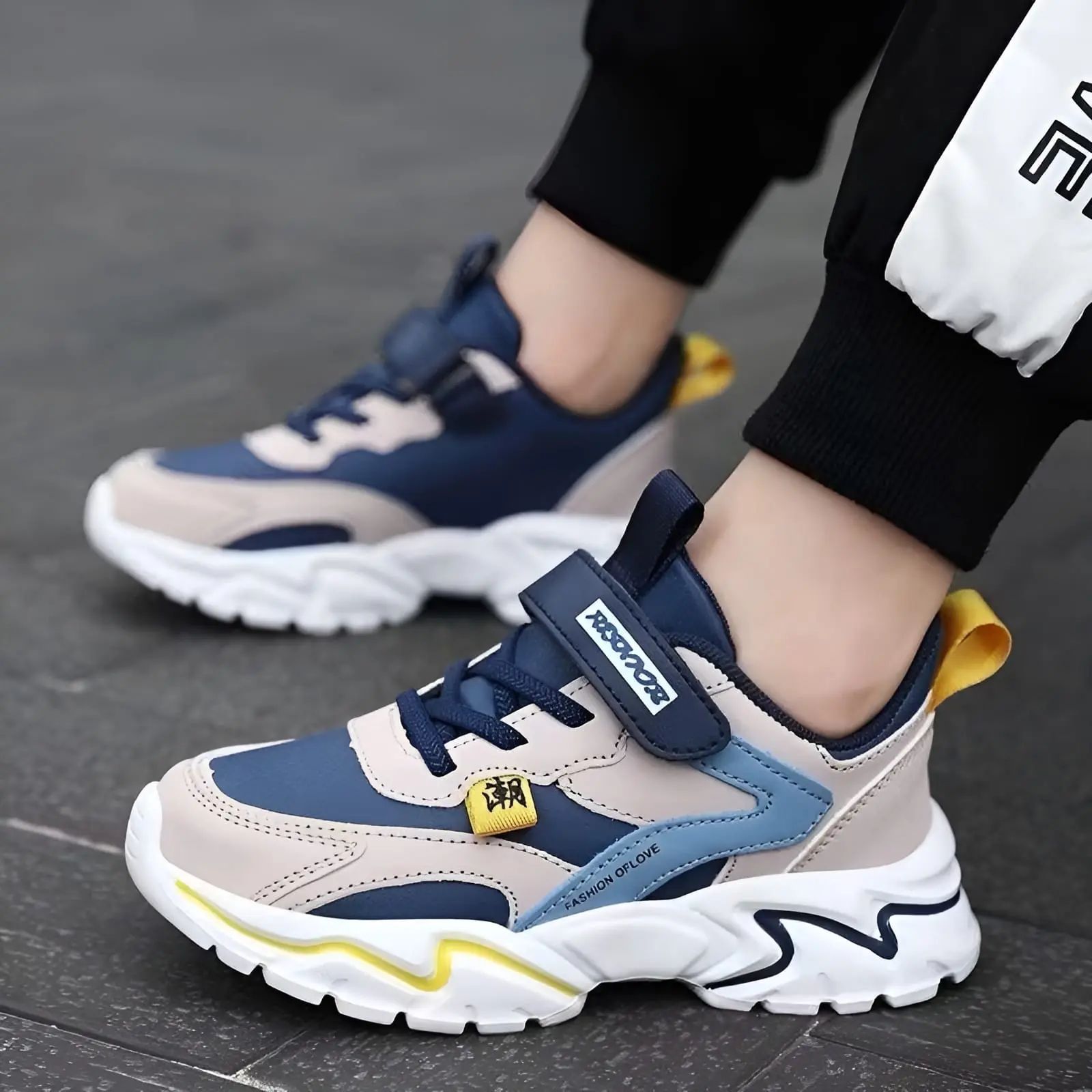 Sepatu anak laki laki / sepatu boots anak perempuan / sepatu sekolah anak sd / sepatu sekolah kece / sepatu sneakers anak cowok 26-35 Sport Fashion Kids