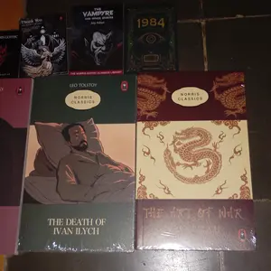 [Norris Book] Gothic Collection - Yellow Wallpaper, Black Cat - Vampyre - Carmila, Vathek, Legend Sleepy Hollow - Tale-Tell Heart -  Buku Gothic Berbahasa Inggris - Koleksi Buku Gothic