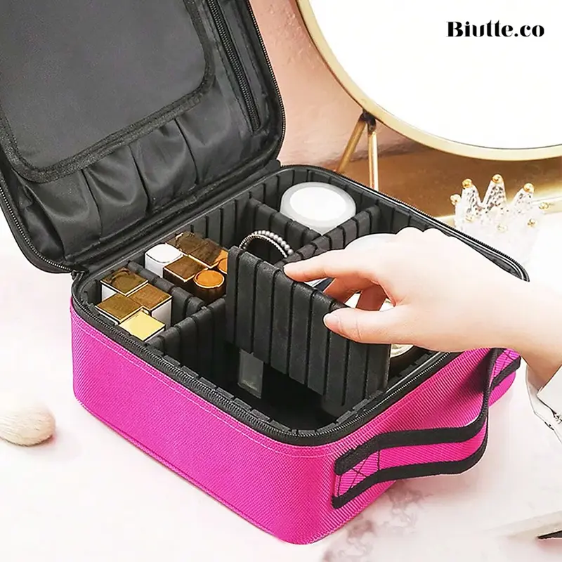 Tas Organizer Make Up Kosmetik Multifungsi 25.5x23x9.5cm - F118 5