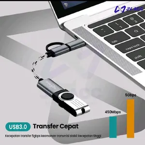 NANVAN OTG 2 IN 1 MICRO USB/ TYPE C / FLASH DISK/ MOUSE