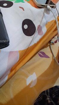 Product Review of Azara Sultan Voal Polos Hijab Segiempat Bahan Voal Premium Metal Logo Pouch / Logo Print Kemasan Plastik ukuran standar from Y**a 0