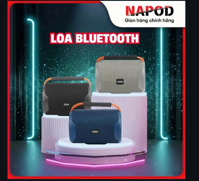    VBB - NAPOD   Loa Bluetooth Không Dây 2066 Công Suất 8W Âm Thanh Phóng Đại Bluetooth 5.3 Thiết Kế Nhỏ Gọn Tiện Lợi 