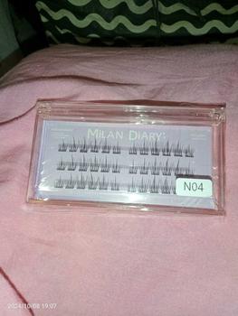 Product Review of [ LANGSUNG TEMPEL ] MILAN STORY Serat Kapas Premium N04 Bulu Mata Palsu | Eyelash Extention | Eye Make Up Tanpa Pinset from A**t 1