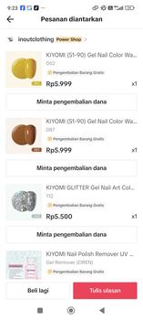 Product Review of KIYOMI Nail Polish Remover UV Gel Nail Cleanser remover / pembersih cat kuku kutek Gel kuku remover cleanser Nail polish remover / nail gel polish remover cleanser YM004 from u**r 🐍** 0