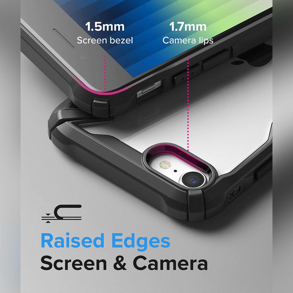 Case iPhone SE 3 2022 / 2020 8 / 7 Ringke Fusion X Anti Crack Casing