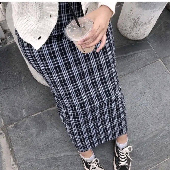 ROK SPAN TARTAN KOTAK 4