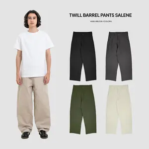 Fairgoods Celana Panjang Twill Barrel Pants Salene