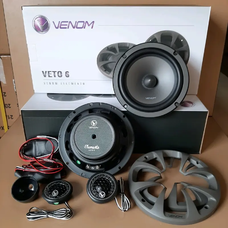 SPLIT VENOM VETO 6 INCH VENOM ELLEMENTO VETO 6 ORIGINAL VENOM SPEAKER AUDIO MOBIL VENOM 6