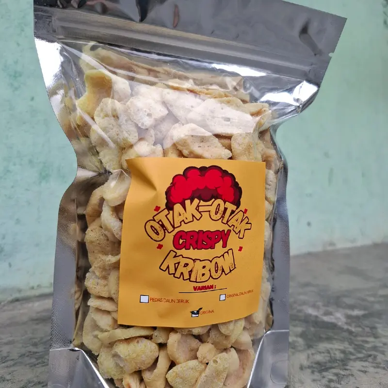 OTAK OTAK KRISPY KRIBOW 200 GRAM - OTAK OTAK CEMILAN VIRAL 7