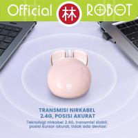 Gambar Robot M380 Wireless Mouse Silent Click Rabbit Kelinci 2.4Ghz 1200DPI - Merah Muda dari Liem Group Kota Administrasi Jakarta Barat 2 Tokopedia