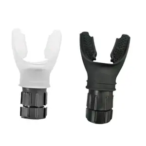 Silicone Mouthpiece Respirator - Alat Latihan Pernapasan & Penguat Paru-Paru untuk Olahraga
