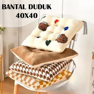 Bantal Alas Duduk Kursi Only Size 40x40 Alas Duduk Lesehan Empuk Bantalan Kursi -YZ-9