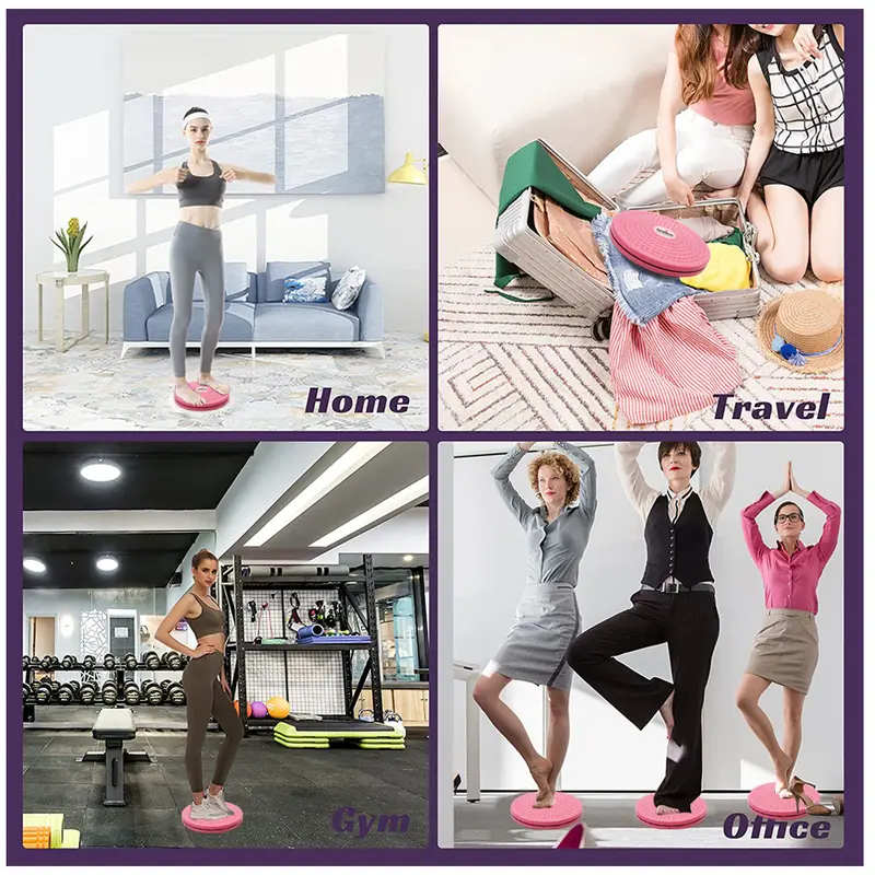 SPEEDS Waist Twisting Waist Twisting Disc 360° Alat Olahraga Santai Gym Portabel 041-1 7