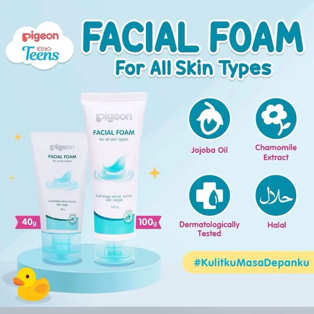 Pigeon Facial Foam For All Skin Type 40gr