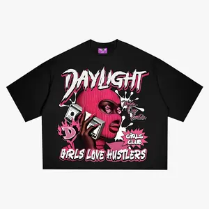 Kaos Oversize Boxy Daylight Mask Hitam | T-Shirt Unisex Streetwear Premium Sablon I Kaos Distro Pria Wanita I Kaos Skena Pria Wanita I Cotton Combed I Boxy Tee