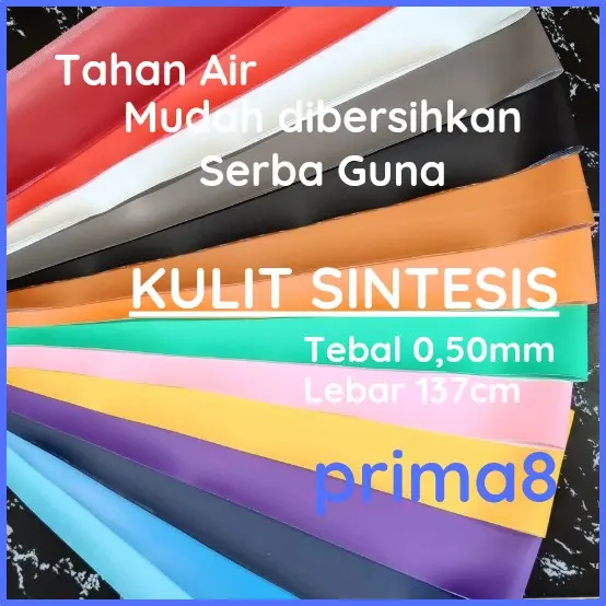 Kulit Sintesis Imitasi Kain Oscar Perlak Bayi Alas Ompol Polos Bahan Sofa Kursi Jok Motor Meteran Per 50cm 0