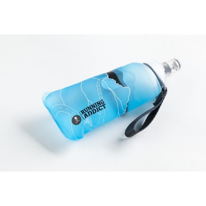 RUNNING ADDICT Soft Flask 150 250 500 ml Softflask Silicone Lipat Air 0