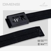 Gambar JFR Ikat Pinggang Pria Model Sabuk Gesper JBELT18 - Black dari Jennifer Wallet Kota Administrasi Jakarta Barat 3 Tokopedia