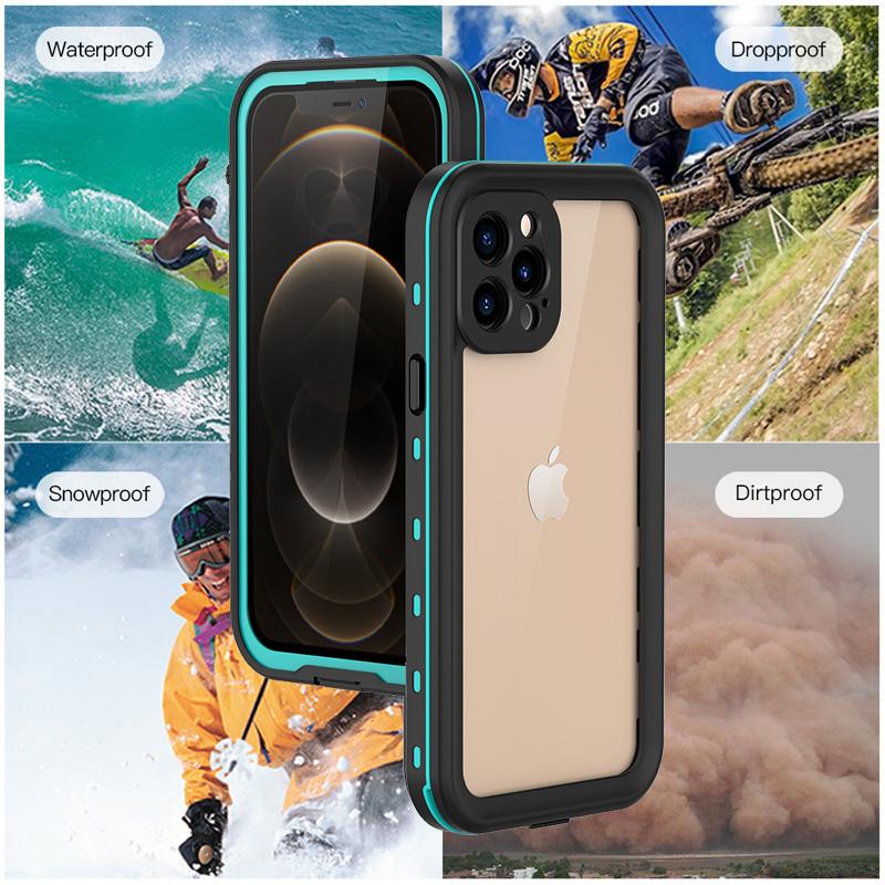 Product Introduction of Ốp Điện Thoại, ARMICO, Chống Nước IP68, Tương Thích Với iPhone 16Pro Max, 16 Pro, 16, 16 Plus, 15 Pro max, 15 Pro, 15 Plus, 14 Pro Max, 14, 13, 12, 11 Pro Max, XS Max, XR, Ốp Áo Giáp Trong Suốt, Thích Hợp Cho Các Môn Thể Thao Dưới Nước Và Ngoài Trời 1