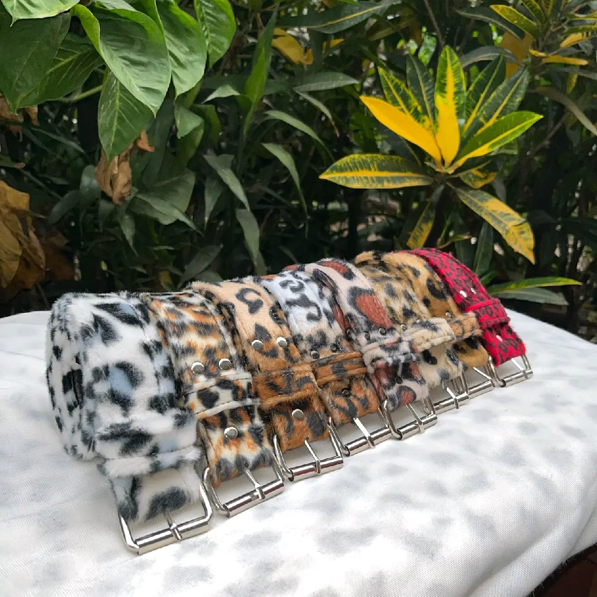 Ikat Pinggang Leopard | Belt Leopard Skena | Sabuk Leopard | Unisex Pria Wanita
