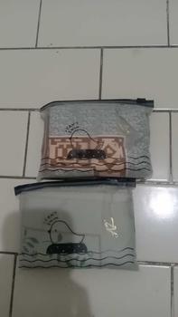 Product Review of (POUCH) PROMO ISI 2 HIJAB SEGIEMPAT MOTIF AZARA VOAL PREMIUM STANDAR PREMIUM LASERCUT LOGO PRINT/ LOGO METAL from J**a 0