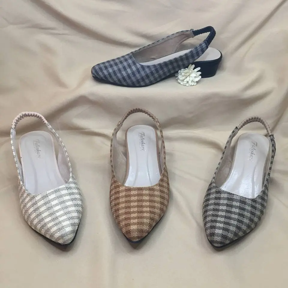 Flat Shoes Tali Sol Karet | Pembayaran Bisa COD
