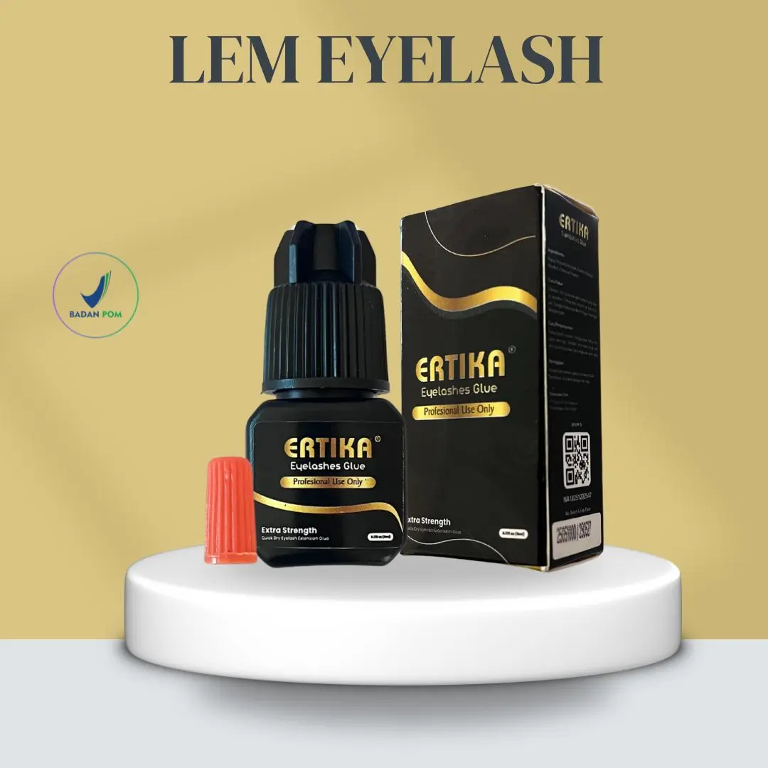 LEM EYELASH EXTENSION ERTIKA | Lem eyelash pemasangan sendiri dan customer tahan lama