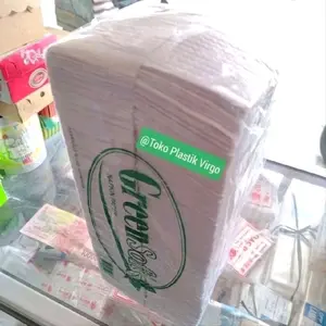 Tisu / Tissue Makan Greensoft Belah Dua - Isi 500 Lembar