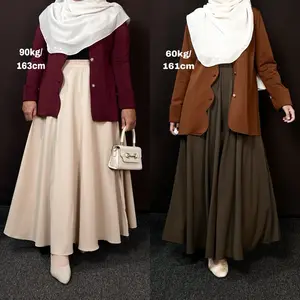 ARA SKIRT rok panjang mayung bahan anti UV lebar jumbo