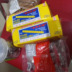 Brem Original Khas Madiun Isi 5 Batang Cap Suling Gading Asli Alami Rendah gula Organik Food