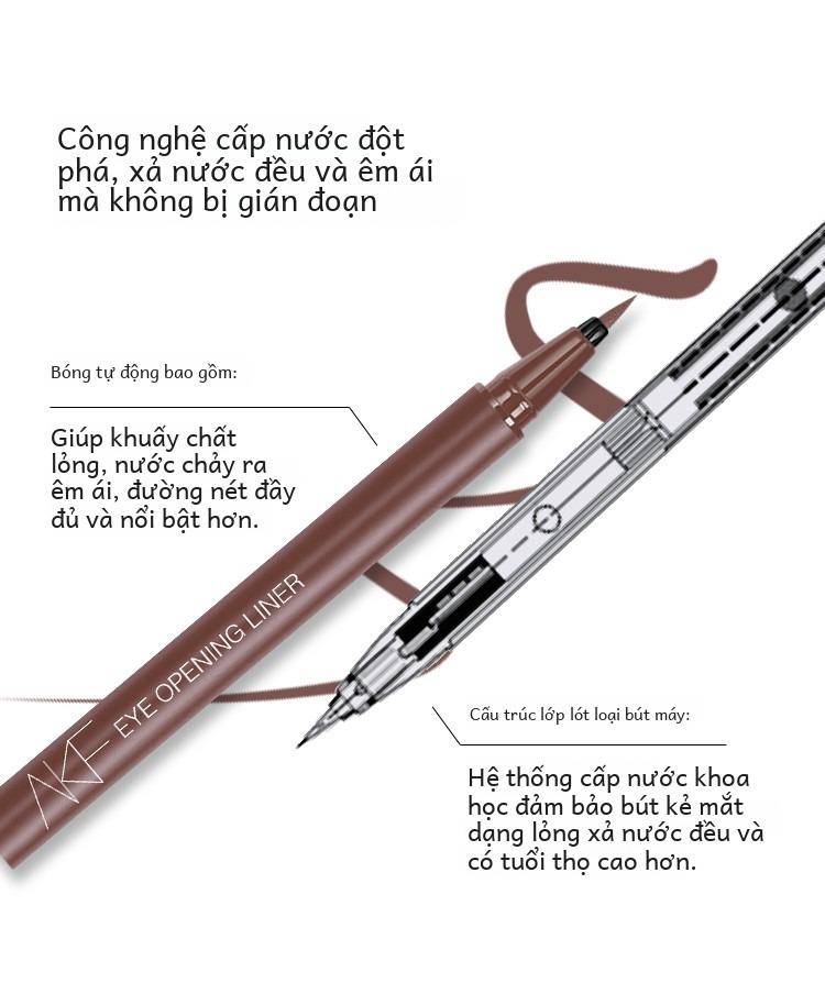 Product Introduction of Bút Kẻ Mắt AKF, Bút Kẻ Mắt Đầy Màu Sắc, Bút Gel Nhuộm, Lâu Trôi, Thích Hợp Cho Người Mới Bắt Đầu, Người Giỏi Cosmetic Mỹ Phẩm Trang Điểm Women Nữ 7