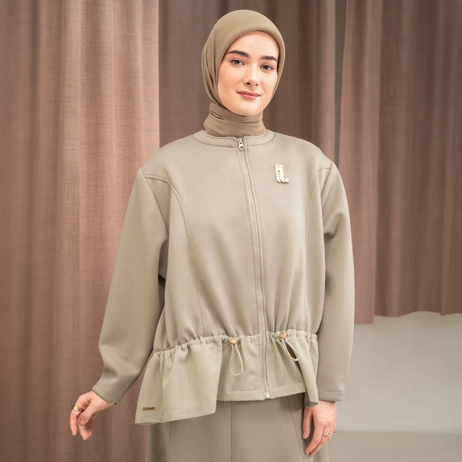 HEYLOCAL ARC JACKET | JAKET MUSLIM WANITA